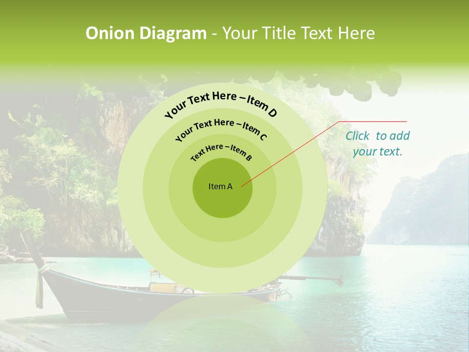 Landscape Travel Sky PowerPoint Template