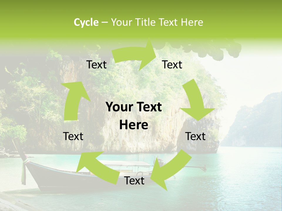 Landscape Travel Sky PowerPoint Template