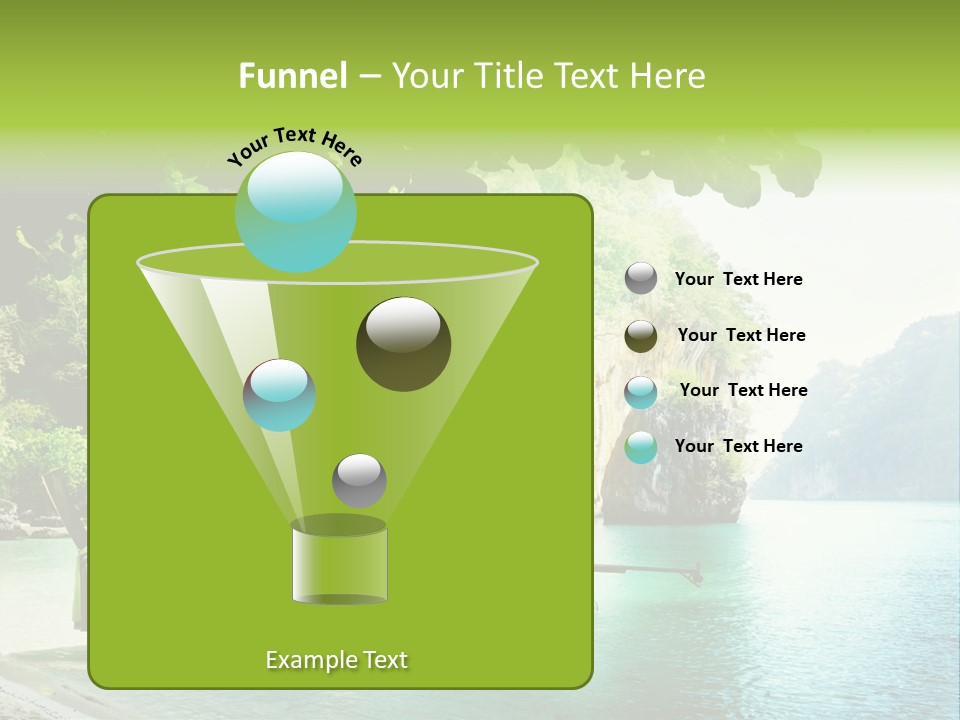 Landscape Travel Sky PowerPoint Template
