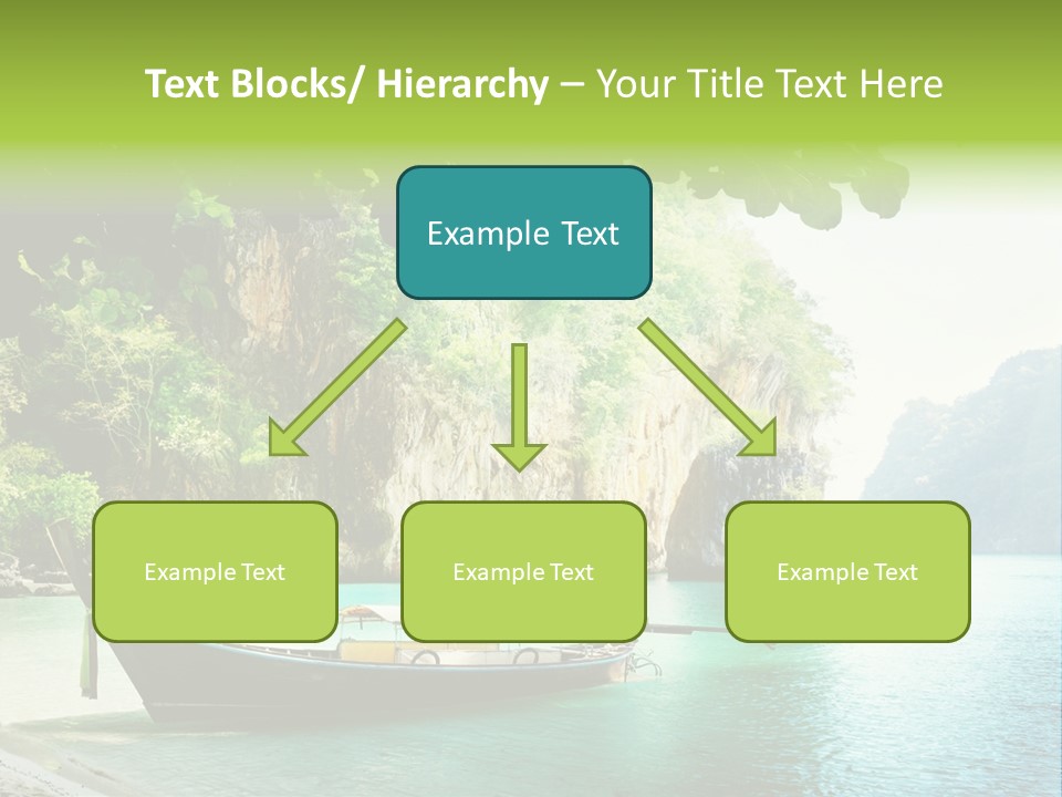 Landscape Travel Sky PowerPoint Template