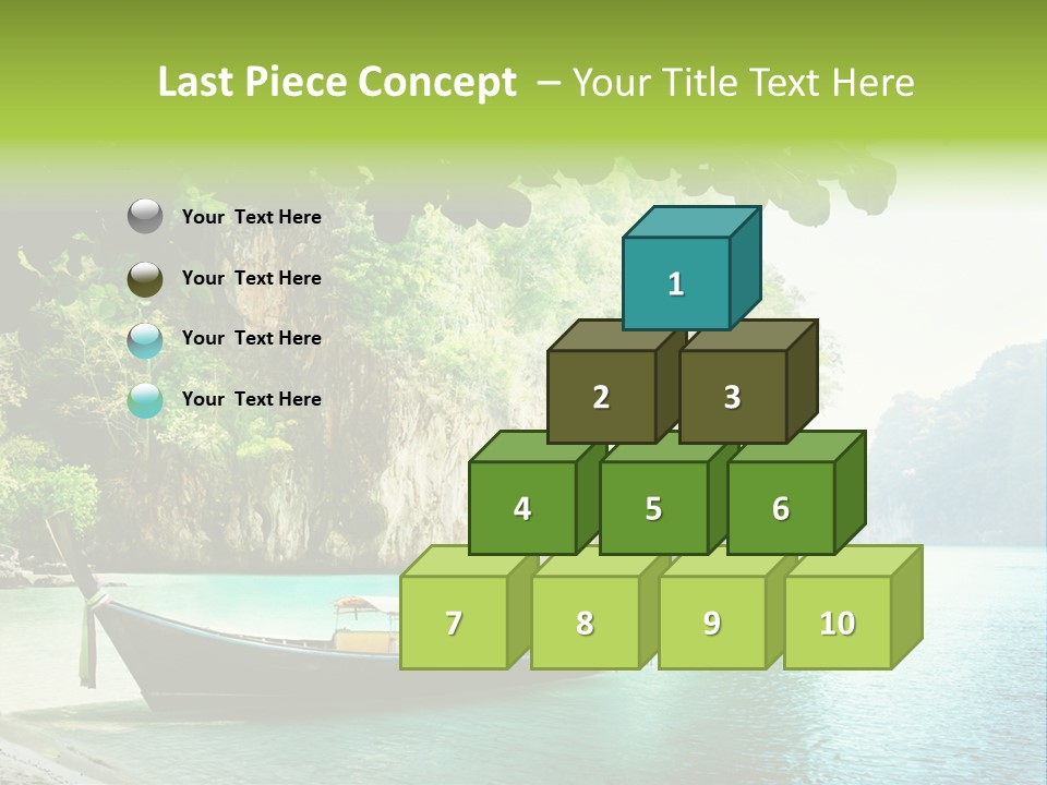 Landscape Travel Sky PowerPoint Template