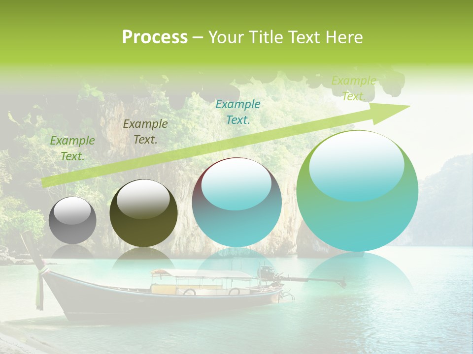 Landscape Travel Sky PowerPoint Template