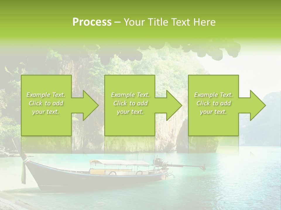 Landscape Travel Sky PowerPoint Template