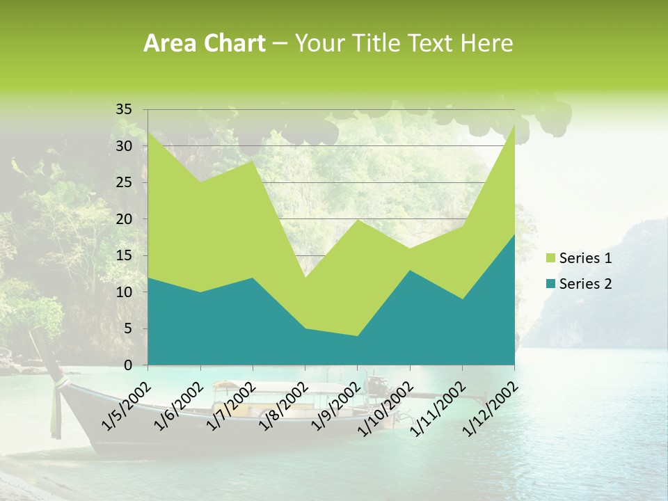 Landscape Travel Sky PowerPoint Template