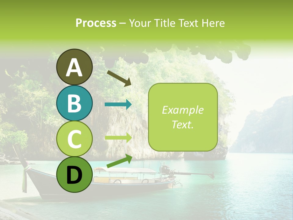 Landscape Travel Sky PowerPoint Template