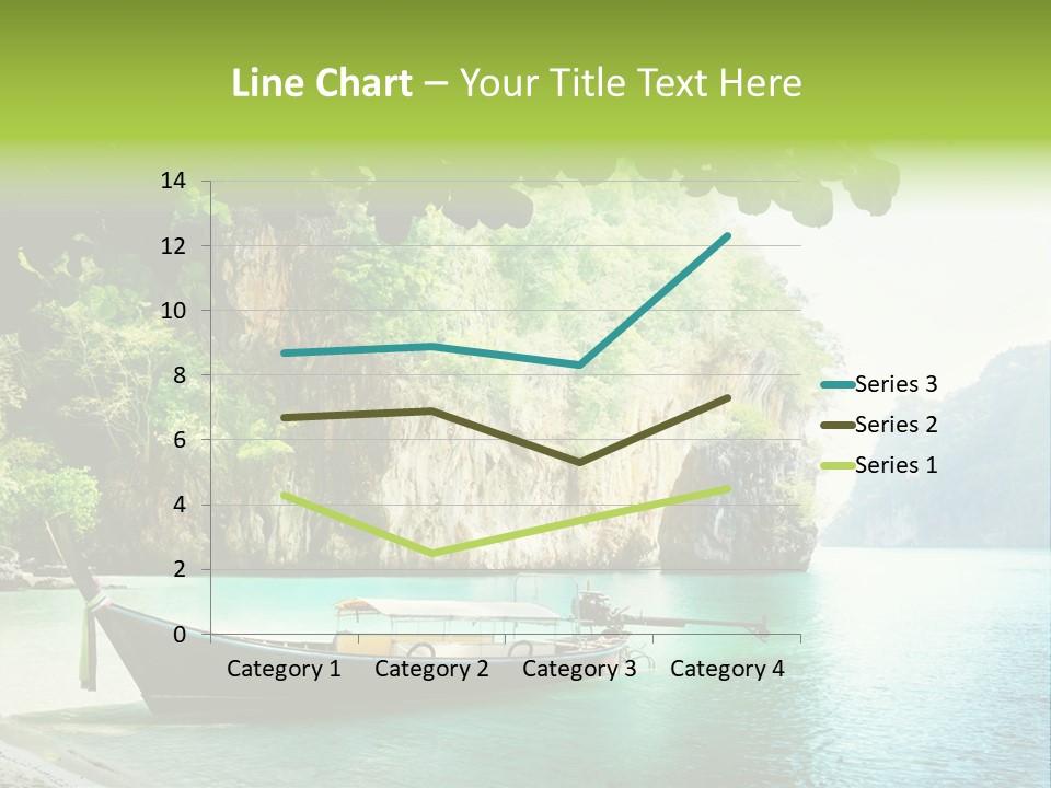 Landscape Travel Sky PowerPoint Template