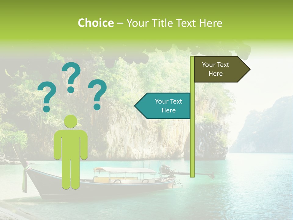 Landscape Travel Sky PowerPoint Template