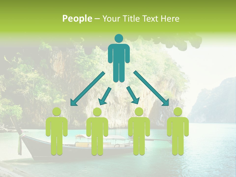 Landscape Travel Sky PowerPoint Template