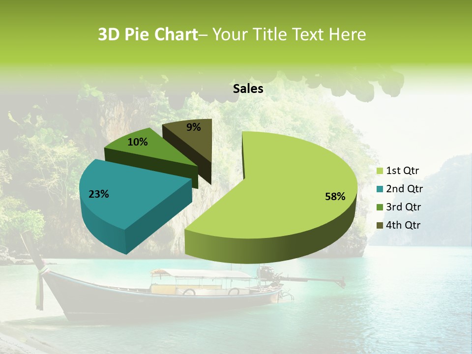 Landscape Travel Sky PowerPoint Template