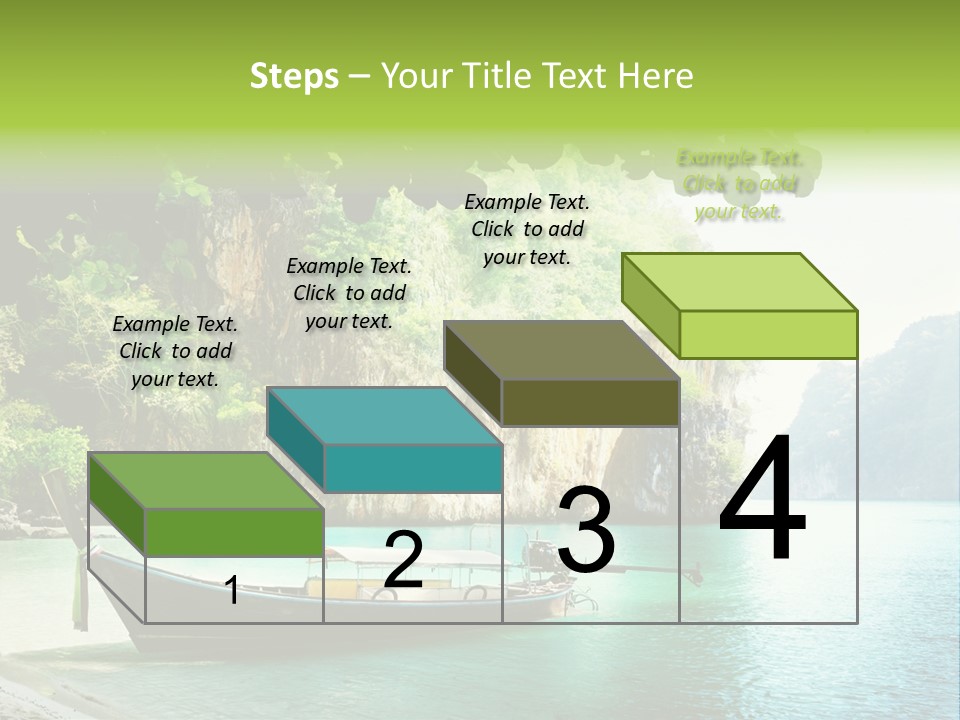 Landscape Travel Sky PowerPoint Template