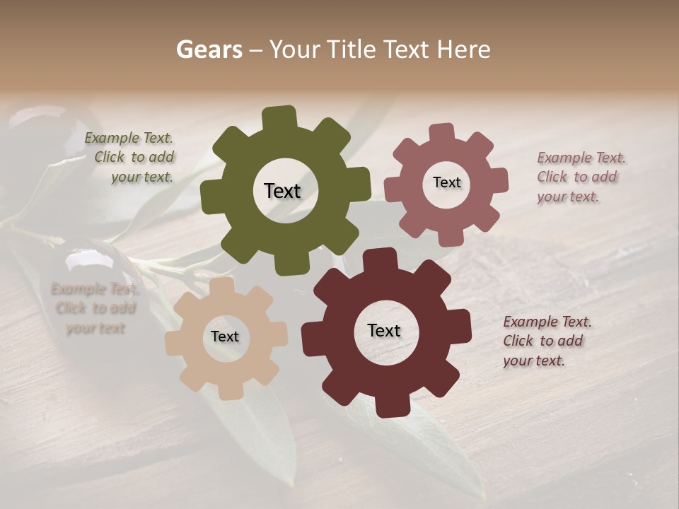 Treatment Food Spain PowerPoint Template