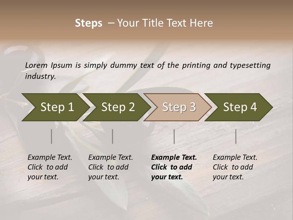 Treatment Food Spain PowerPoint Template