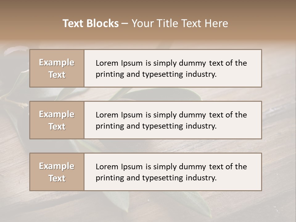 Treatment Food Spain PowerPoint Template