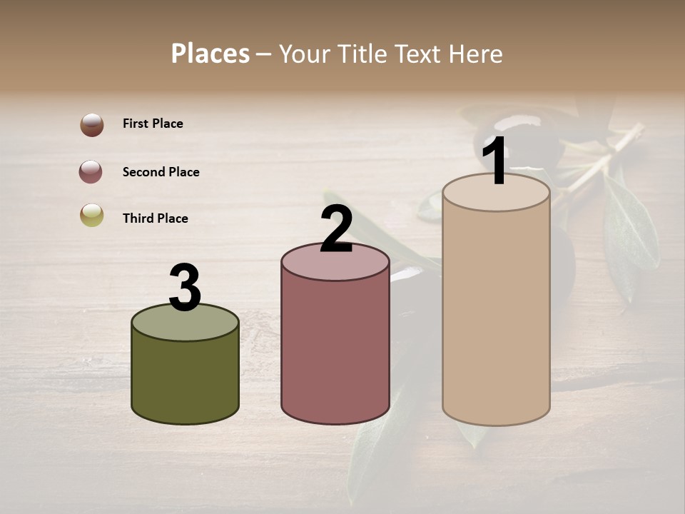 Diet Restaurant Oil PowerPoint Template