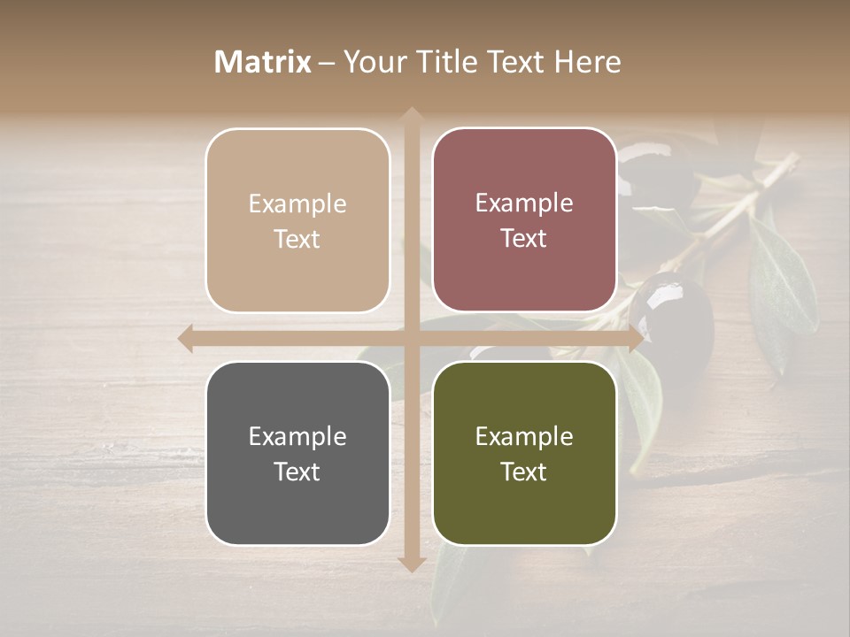 Diet Restaurant Oil PowerPoint Template