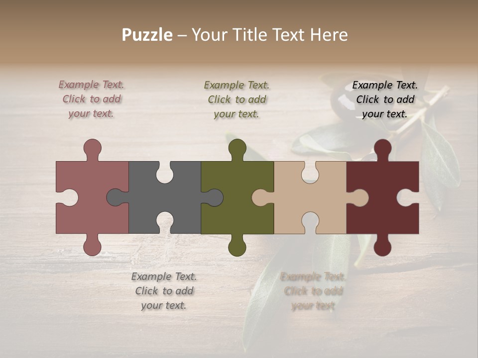 Diet Restaurant Oil PowerPoint Template