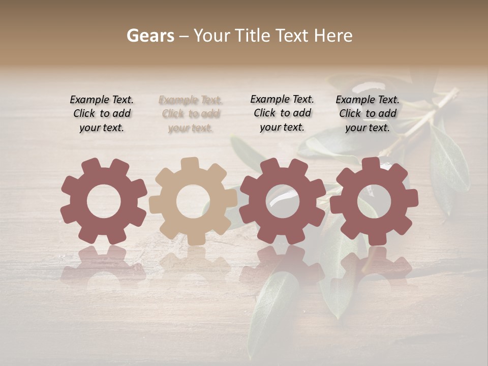 Diet Restaurant Oil PowerPoint Template