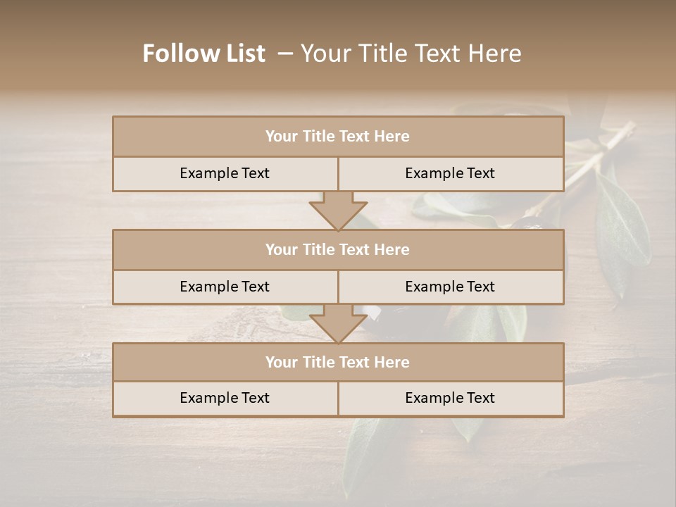 Diet Restaurant Oil PowerPoint Template