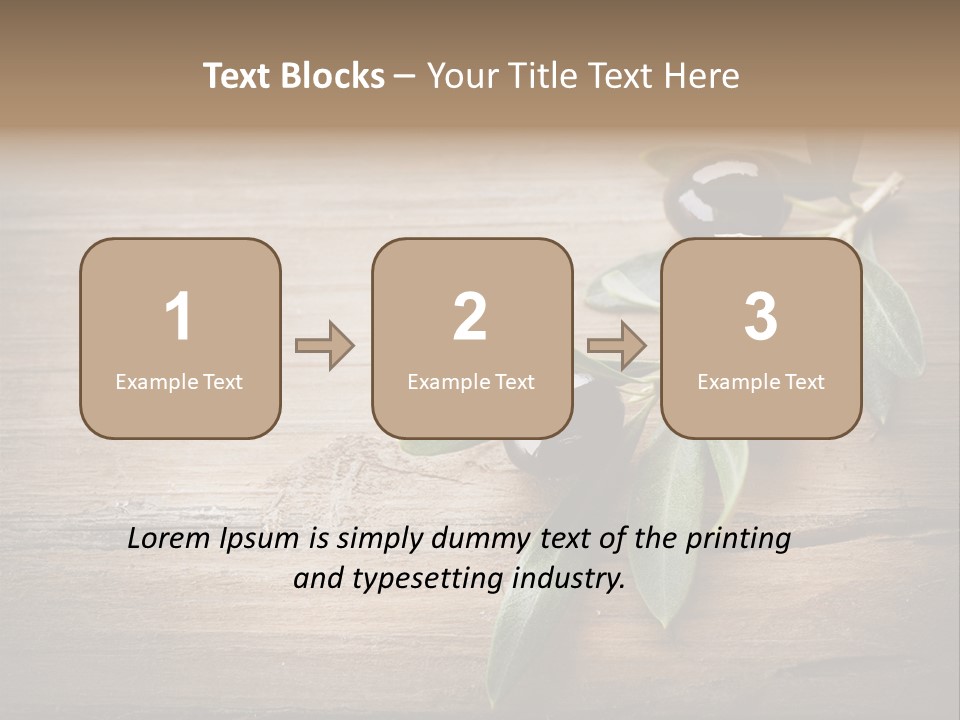 Diet Restaurant Oil PowerPoint Template