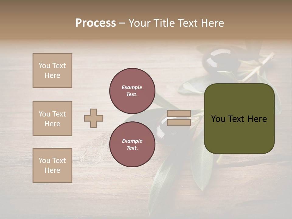 Diet Restaurant Oil PowerPoint Template