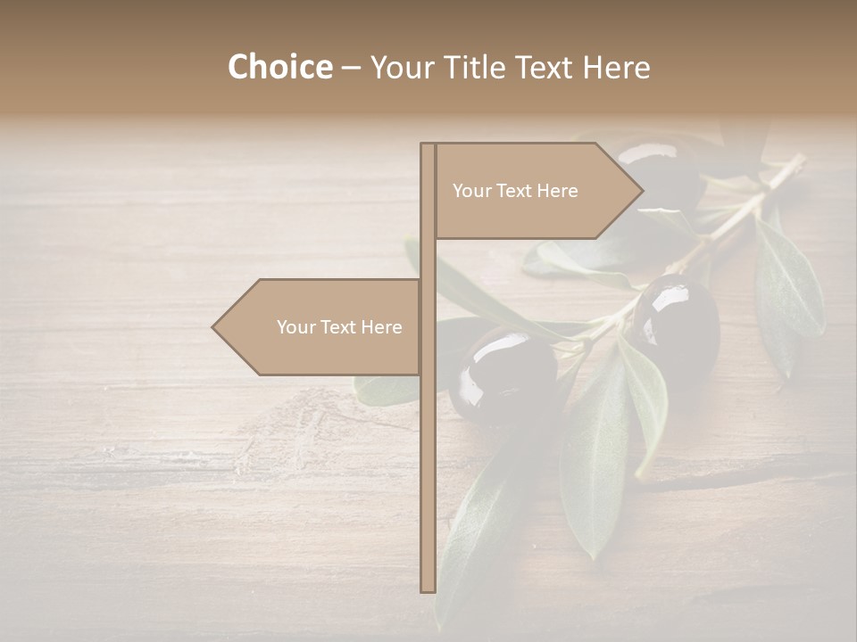 Diet Restaurant Oil PowerPoint Template