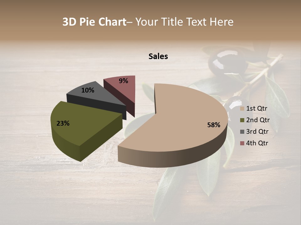 Diet Restaurant Oil PowerPoint Template