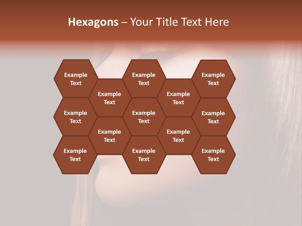 Face Fashion Haircare PowerPoint Template