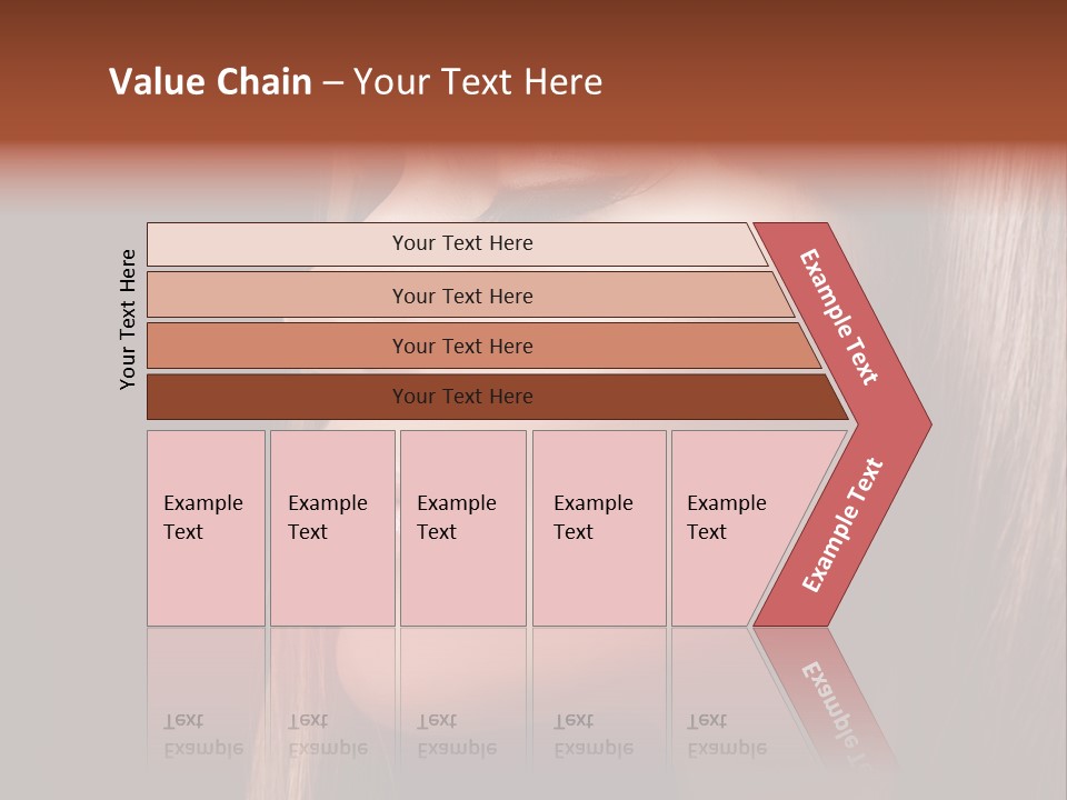 Face Fashion Haircare PowerPoint Template