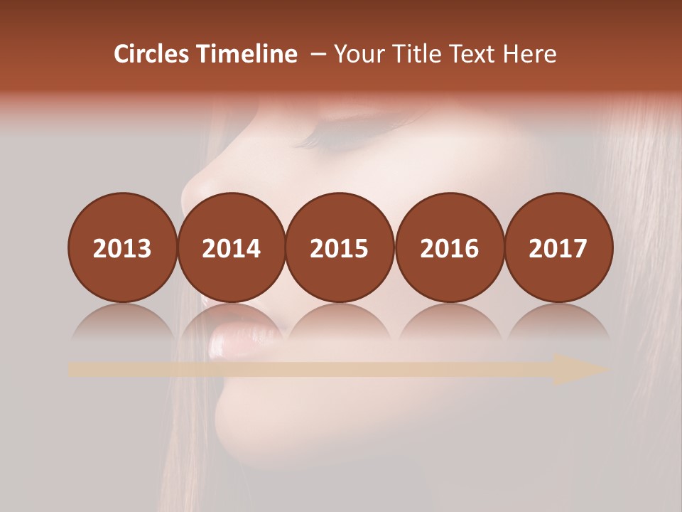 Face Fashion Haircare PowerPoint Template