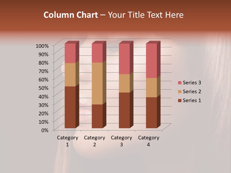 Face Fashion Haircare PowerPoint Template