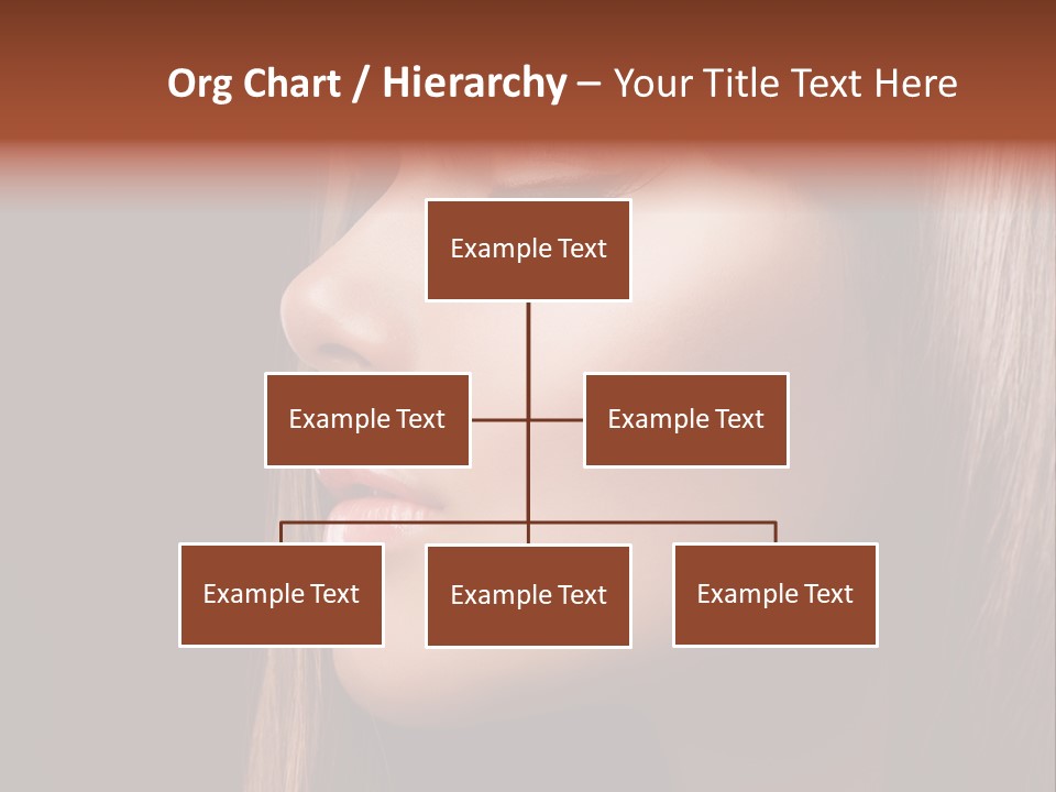 Face Fashion Haircare PowerPoint Template