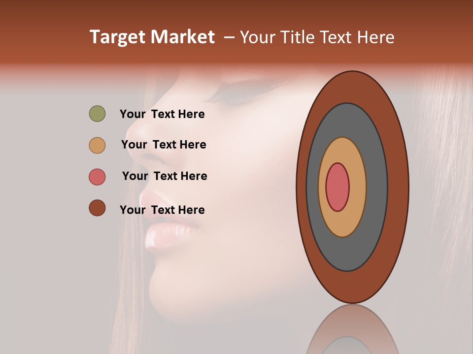 Face Fashion Haircare PowerPoint Template