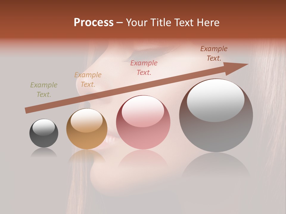 Face Fashion Haircare PowerPoint Template