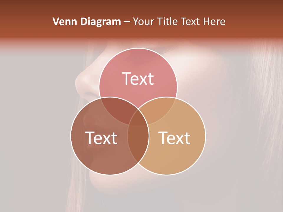 Face Fashion Haircare PowerPoint Template