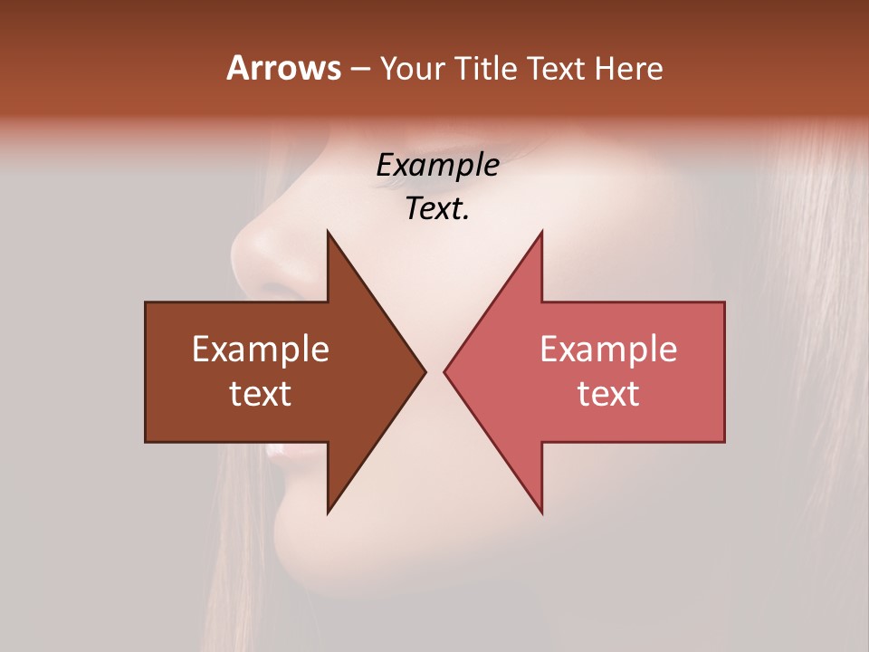 Face Fashion Haircare PowerPoint Template