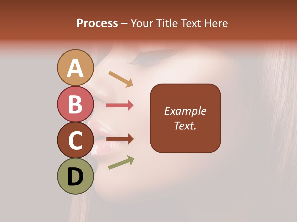 Face Fashion Haircare PowerPoint Template