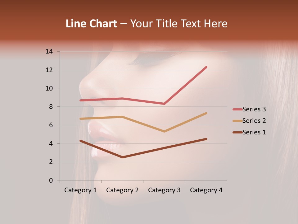 Face Fashion Haircare PowerPoint Template