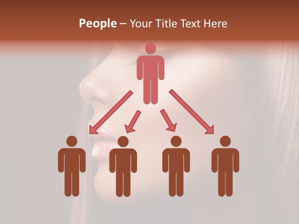 Face Fashion Haircare PowerPoint Template