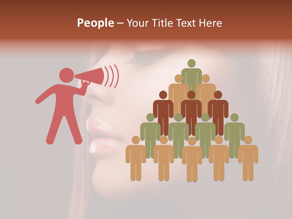 Face Fashion Haircare PowerPoint Template