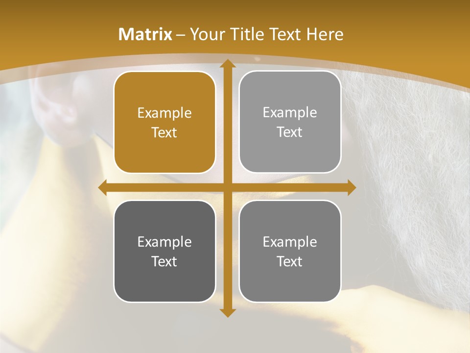 Long Beauty Studio PowerPoint Template