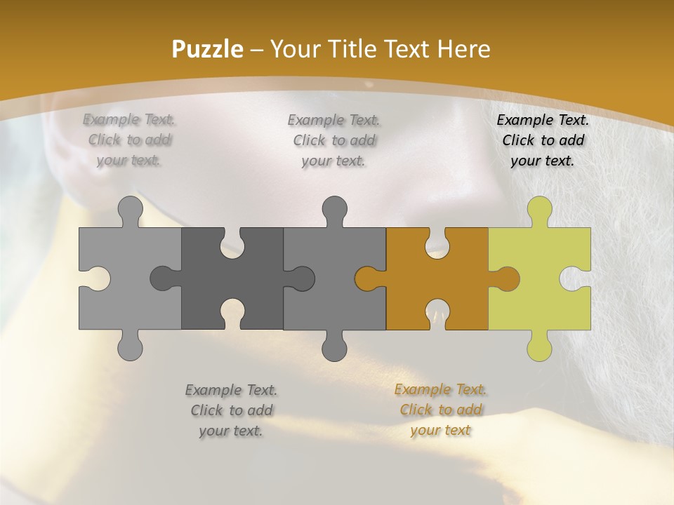 Long Beauty Studio PowerPoint Template