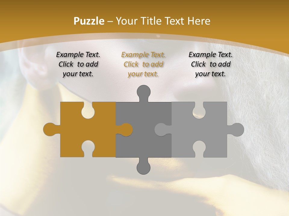 Long Beauty Studio PowerPoint Template