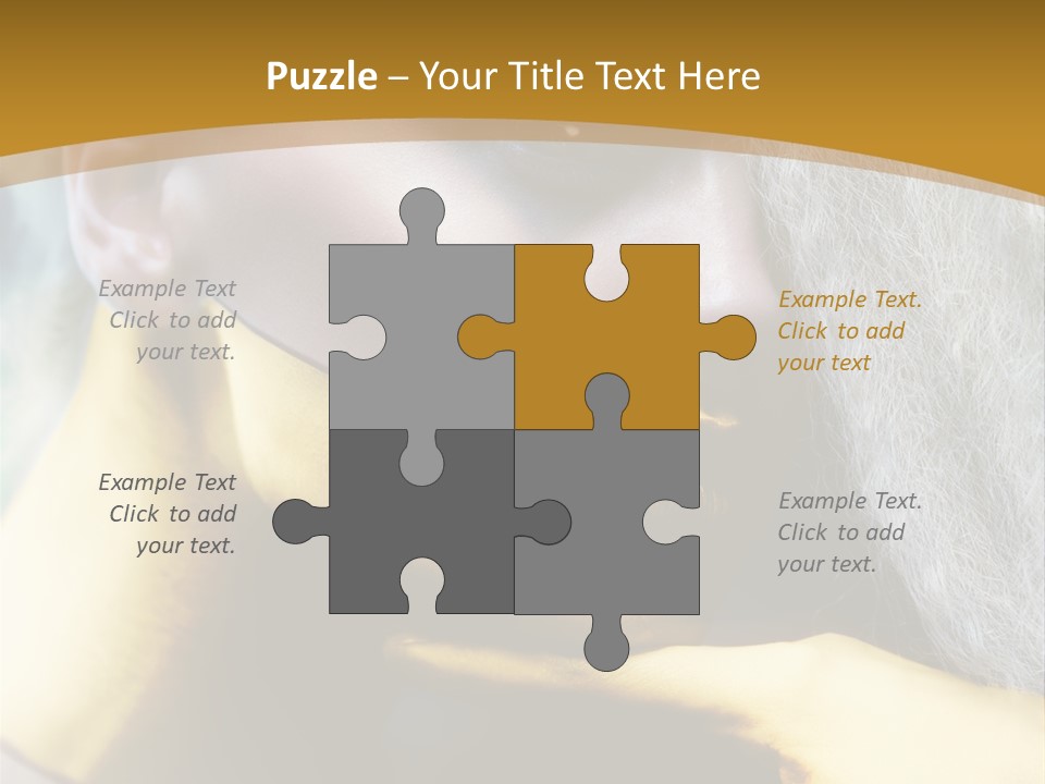 Long Beauty Studio PowerPoint Template