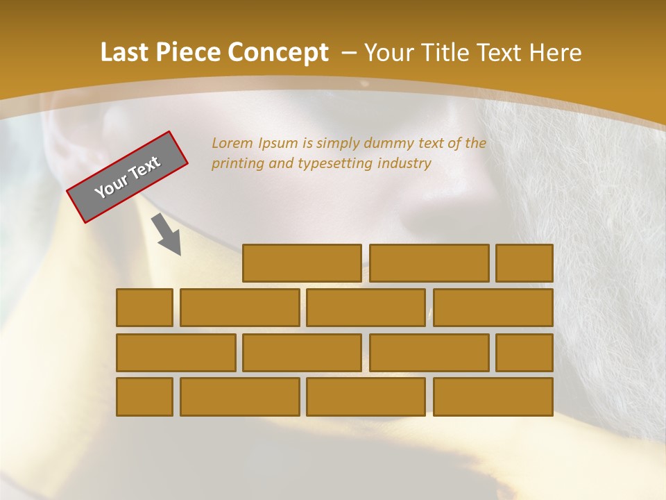 Long Beauty Studio PowerPoint Template