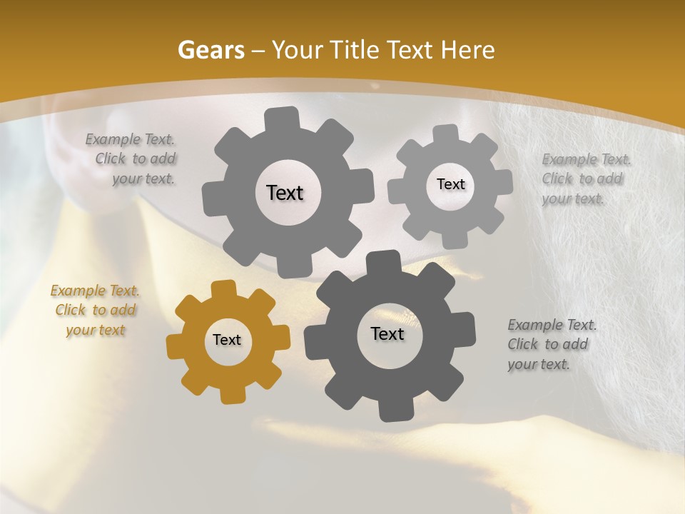 Long Beauty Studio PowerPoint Template