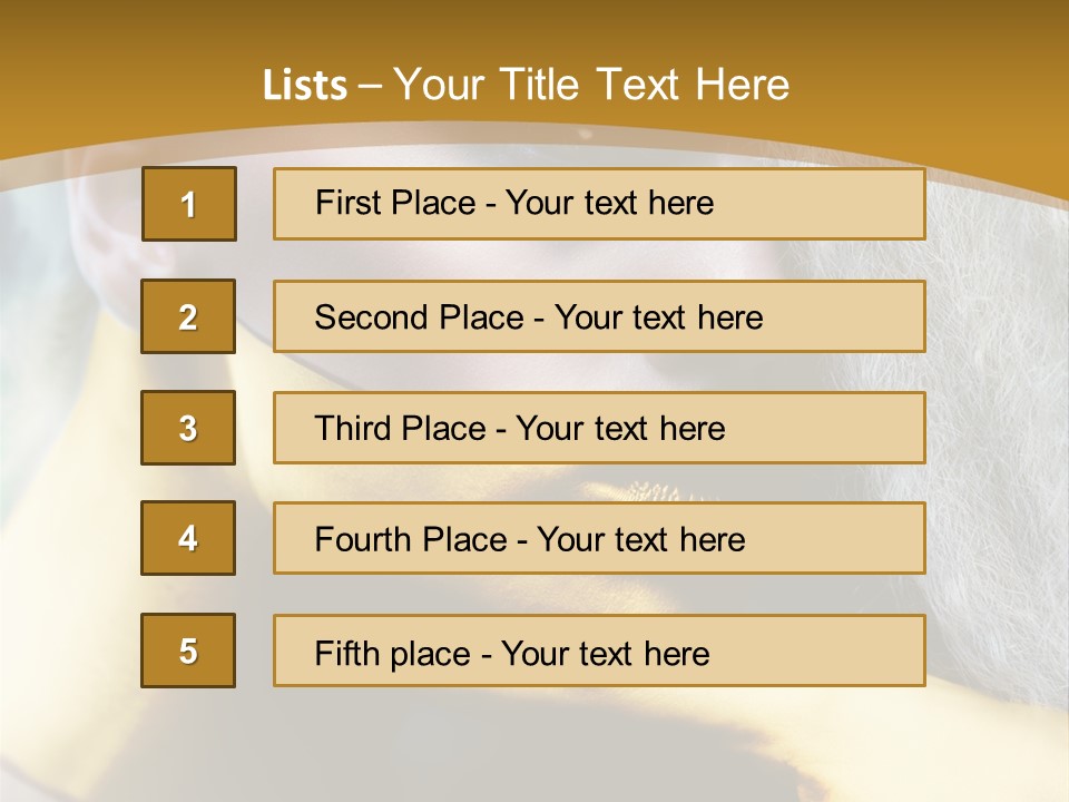 Long Beauty Studio PowerPoint Template