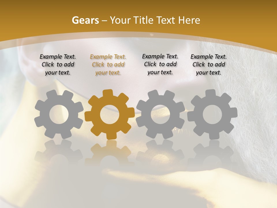 Long Beauty Studio PowerPoint Template