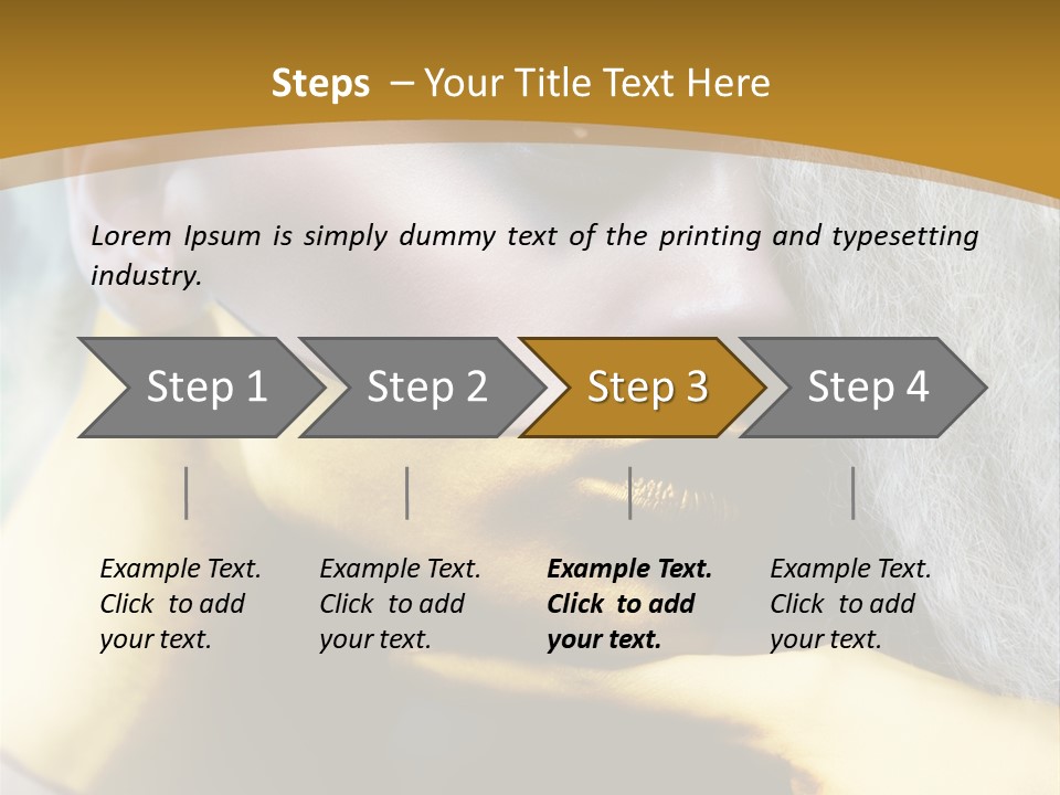 Long Beauty Studio PowerPoint Template