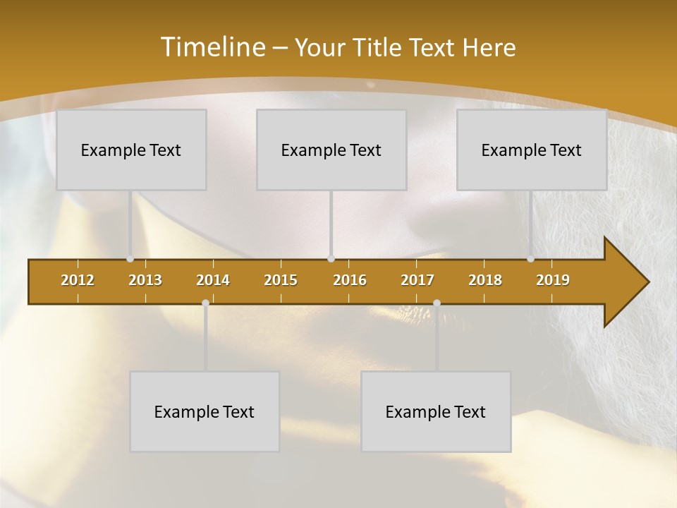 Long Beauty Studio PowerPoint Template