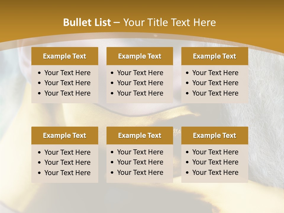 Long Beauty Studio PowerPoint Template